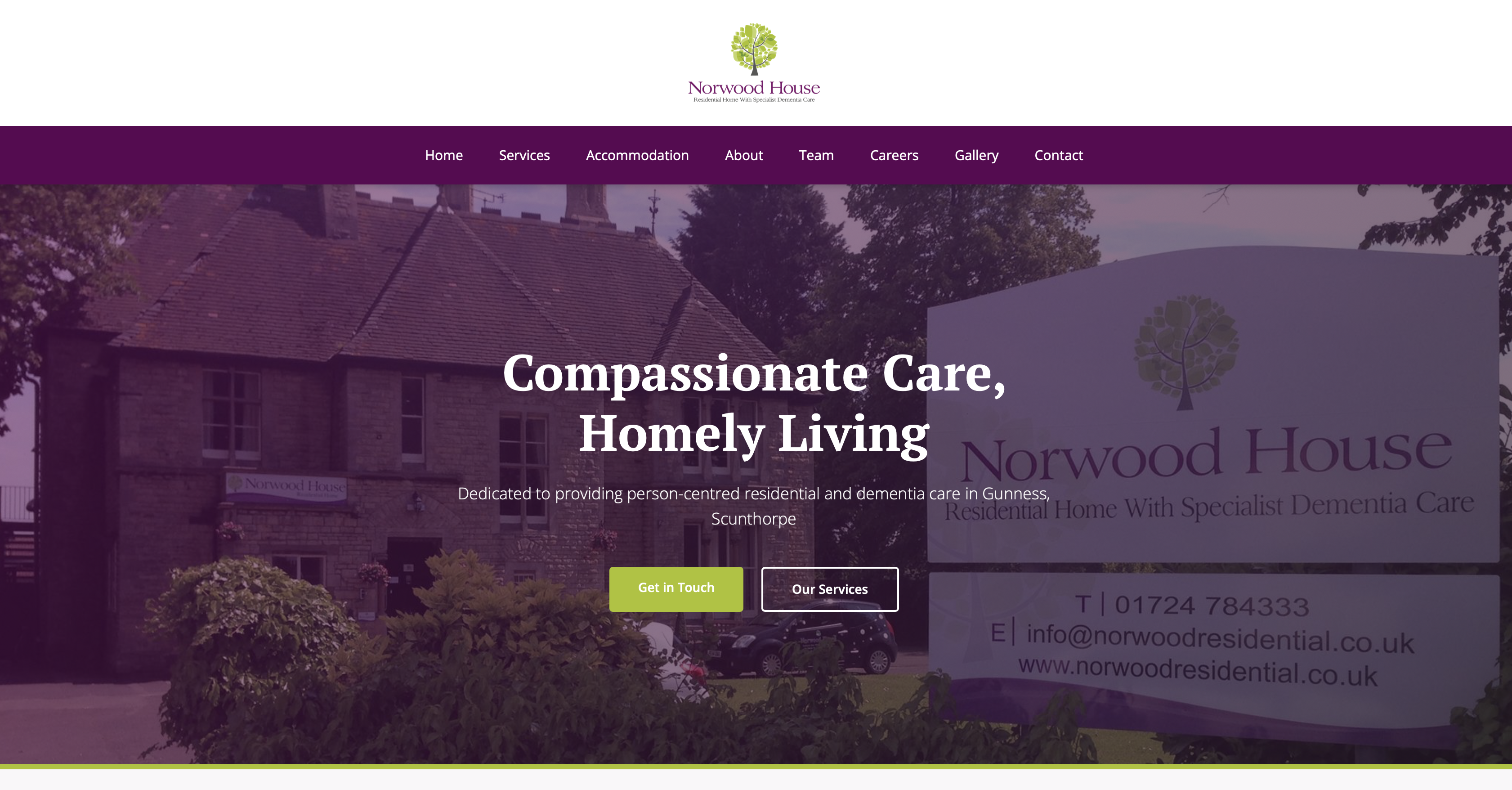 Norwood Residential — Website Rebuild