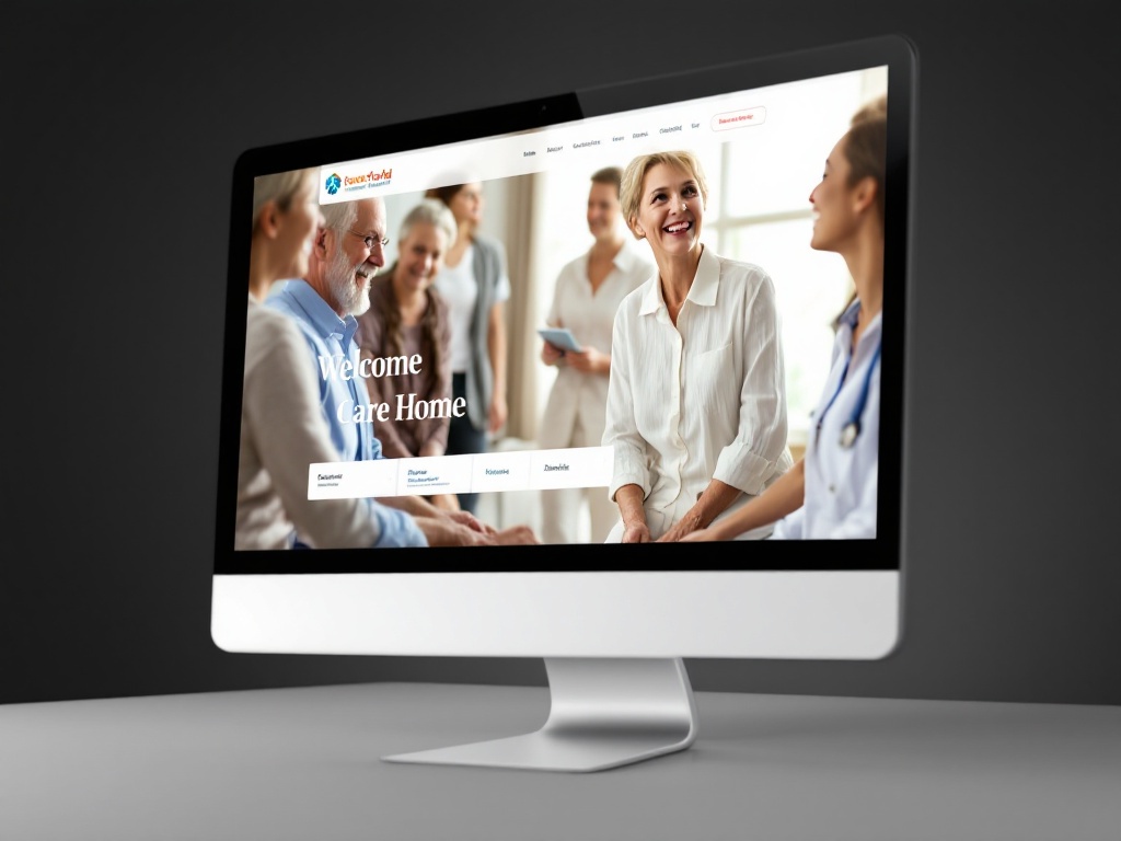 Care home digital presence transformation 2025