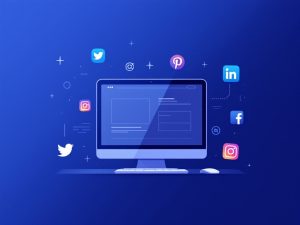 Digital presence comparison between website and social media