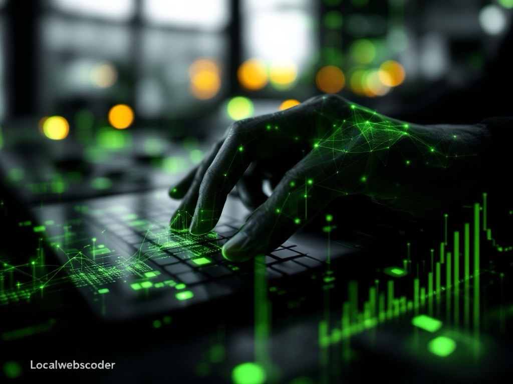 Brand colours black and neon green