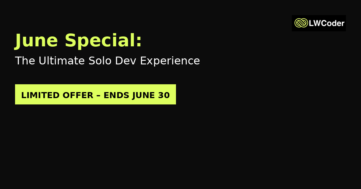June Special: Launching the Ultimate Solo Dev Experience for Small UK Businesses